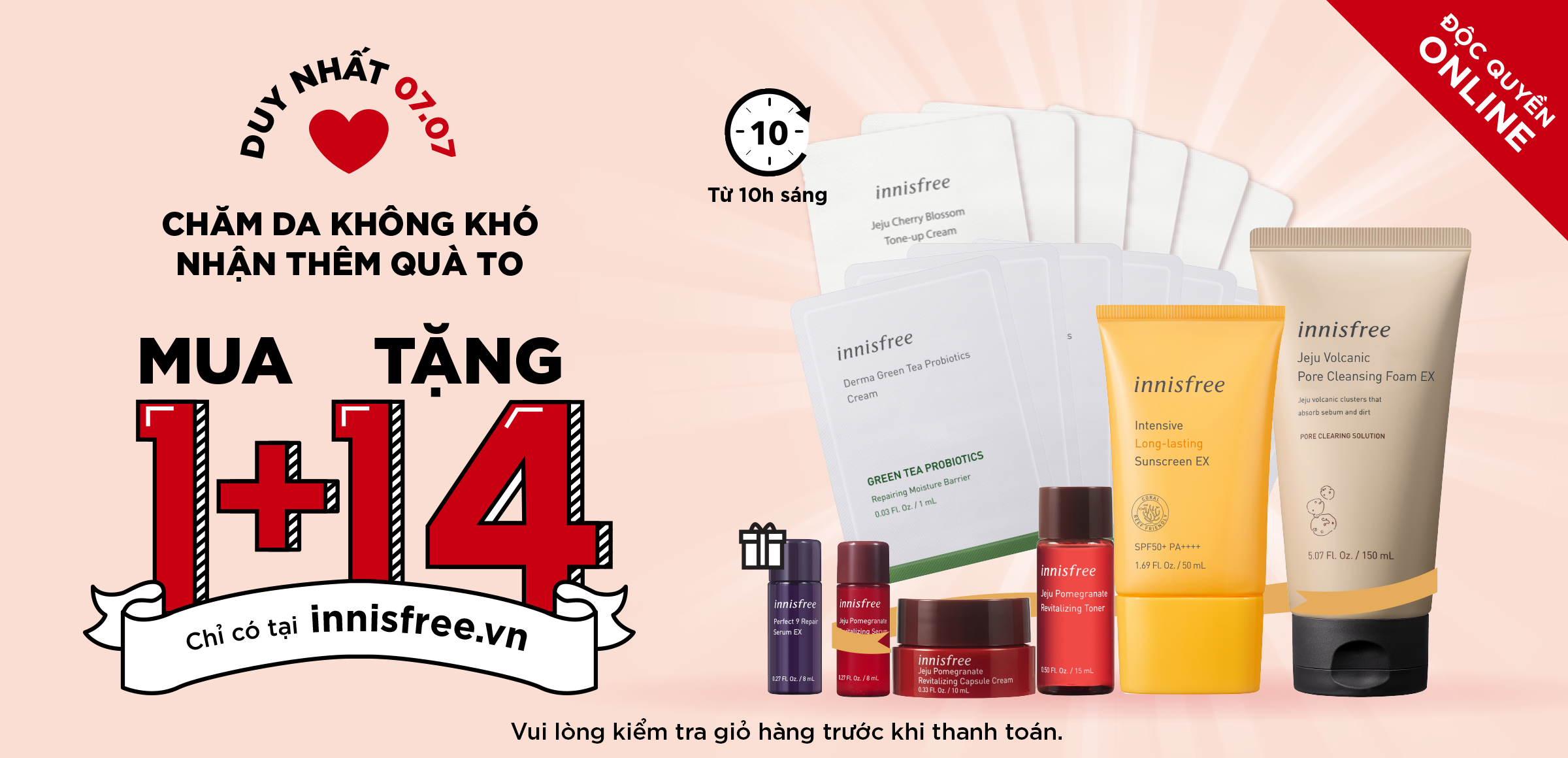 VIP KIT 2020 bảo bối dưỡng da chống ô  INNISFREE Vietnam  Facebook