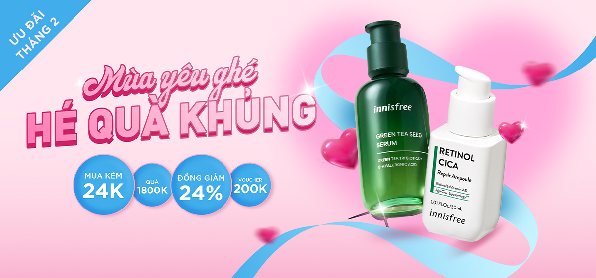 Ưu Đãi Đang Áp Dụng ㅣ innisfree Việt Nam