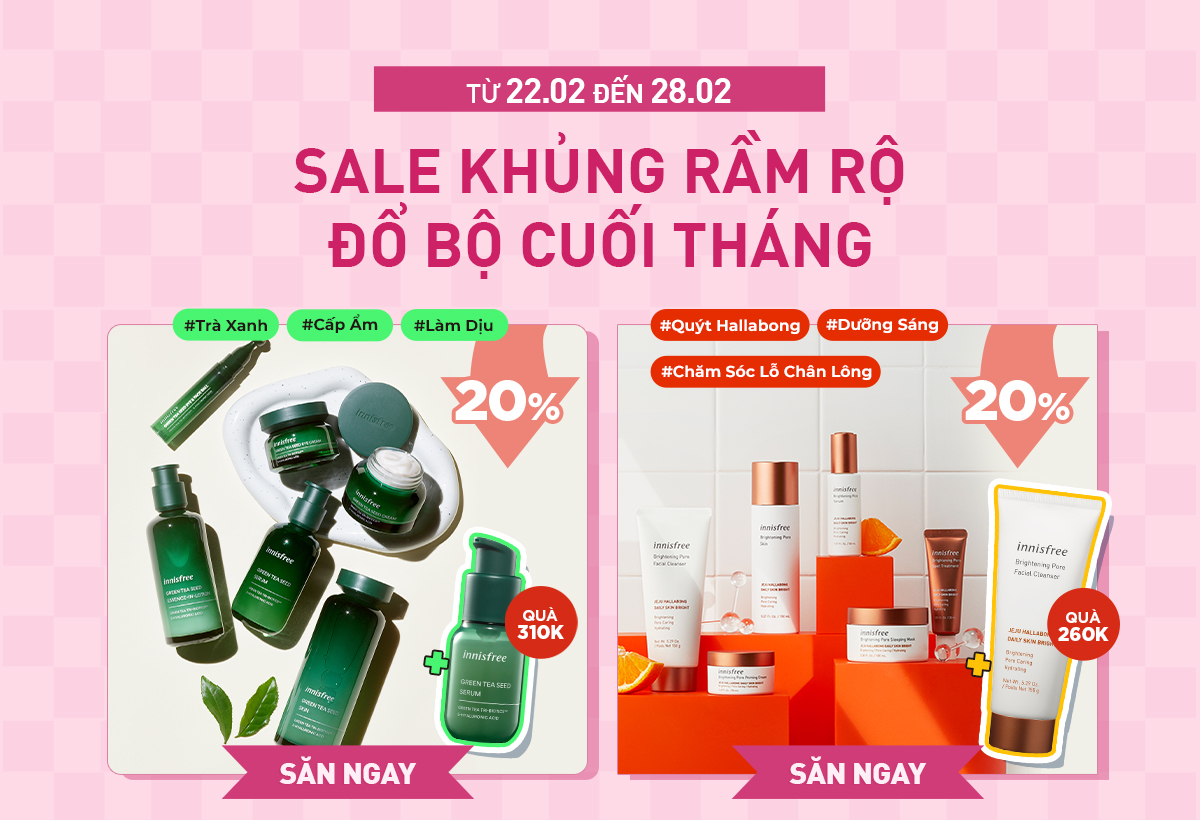 Ưu Đãi Đang Áp Dụng ㅣ innisfree Việt Nam