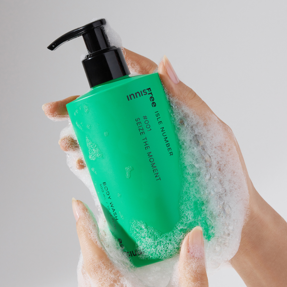 Sữa tắm toàn thân INNISFREE ISLE NUMBER BODY & HAND WASH SEIZE THE MOMENT 300mL